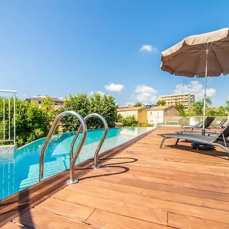 A7- 2 Bdr Sea & Mountain View - Ac, Parking, Pool & Terrace