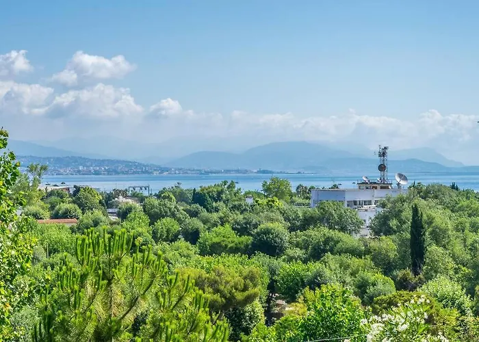 A7- 2 Bdr Sea & Mountain View - Ac, Parking, Pool & Terrace Antibes